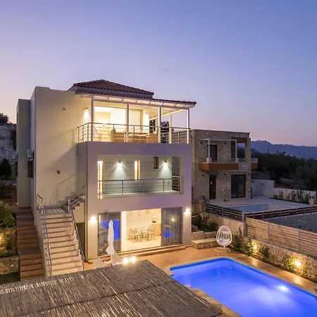 Villa Olive Chrysi Luxury With In-room Plunge Pool La Canea