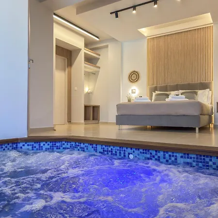 Вілла Olive Chrysi Luxury With In-room Plunge Pool