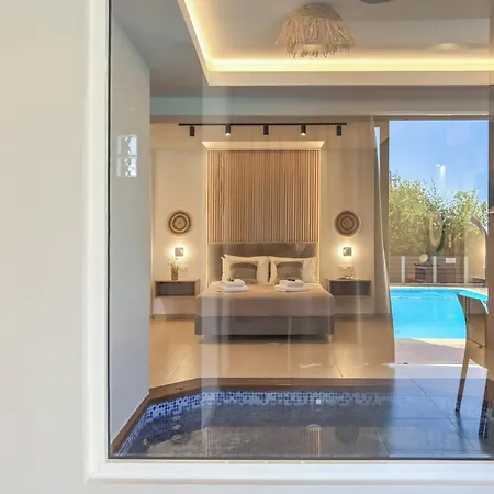 Villa Olive Chrysi Luxury With In-room Plunge Pool *