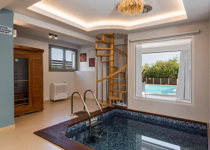 Olive Chrysi Luxury With In-room Plunge Pool فيلة