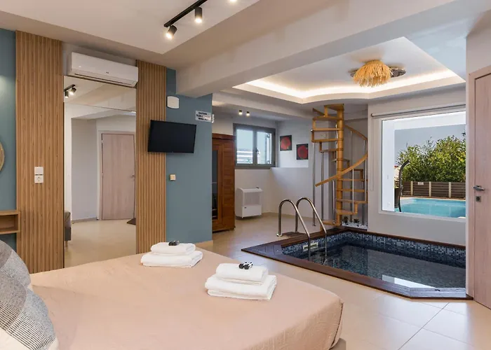 Βίλα Olive Chrysi Luxury With In-room Plunge Pool Χανιά