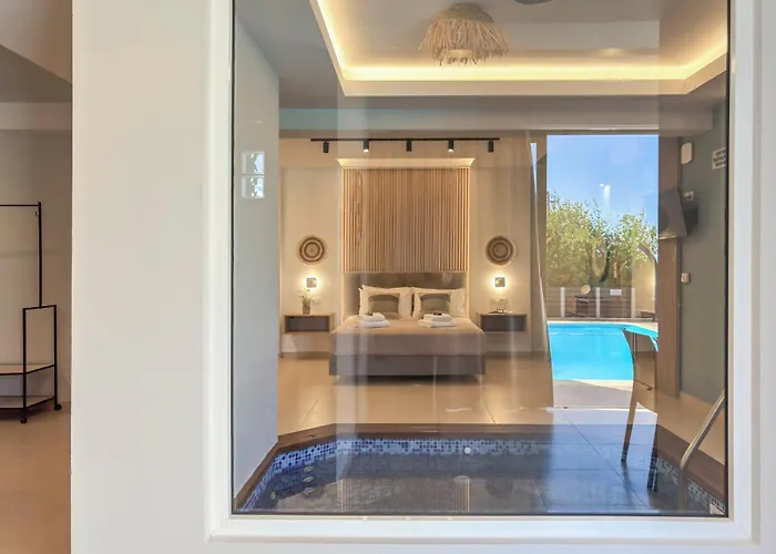 Βίλα Olive Chrysi Luxury With In-room Plunge Pool *